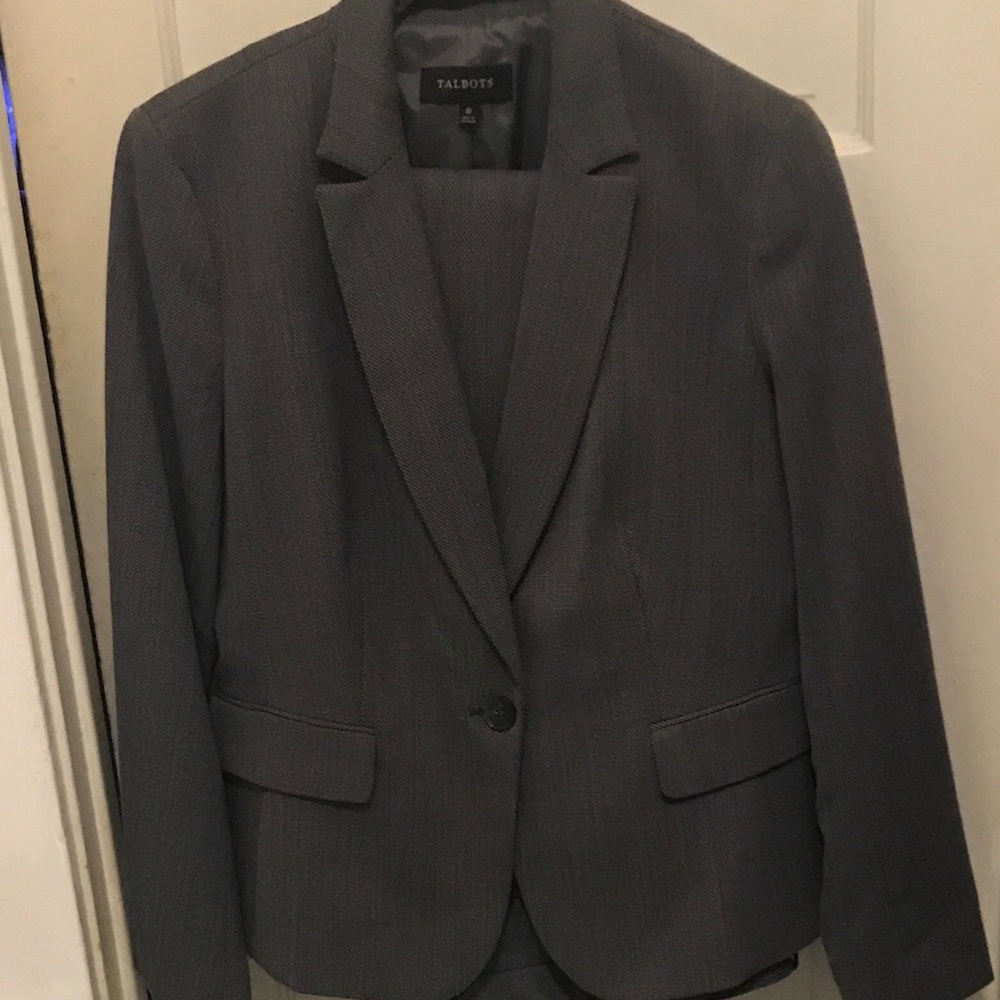 Gray Talbots Two-piece suit size 10